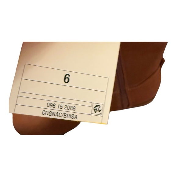 NWT Women's Universal Thread Brisa Cognac Riding Boots, Size 6 - Picture 4 of 8